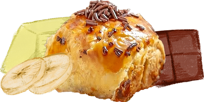 Bolen Pisang Keju Coklat